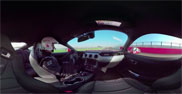 Movie: interactive driving with the Ford Mustang on Silverstone