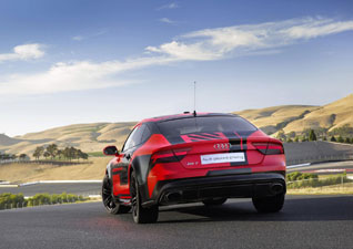 Audi RS7 Piloted driving concept flink afgevallen