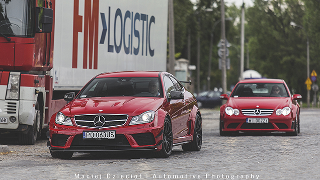 Fotoshoot: Mercedes-Benz Black Series in Warschau