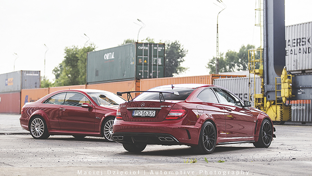 Fotoshoot: Mercedes-Benz Black Series in Warschau