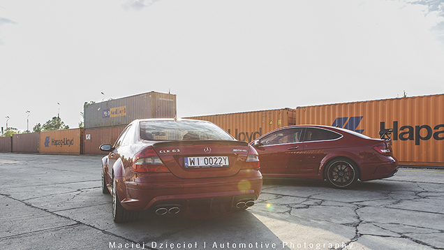 Fotoshoot: Mercedes-Benz Black Series in Warschau