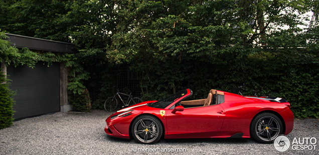 Spot van de dag: Ferrari 458 SpecialeA