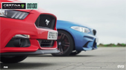 Filmpje: wat doet een Ford Mustang tegen een BMW M2