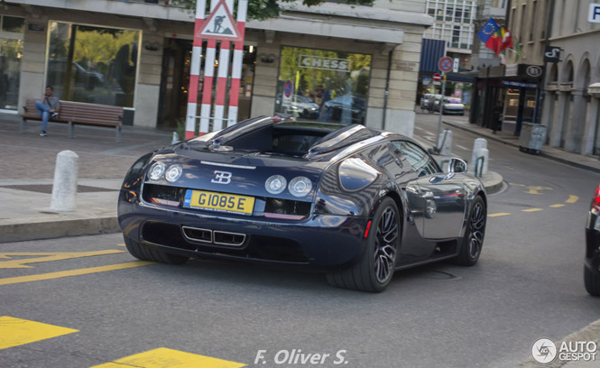 Weer een gelimiteerde Bugatti Veyron om af te vinken