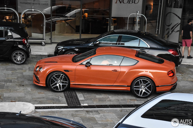 Bentley Continental Supersports past perfect bij Monaco