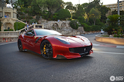 Perfect car in the perfect setting, Ferrari F12tdf in Monaco