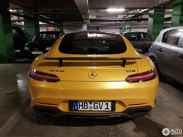 Mercedes-AMG GT S komt perfect tot zijn recht in Solarbeam Yellow