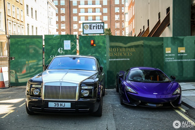 Rolls-Royce en McLaren in perspectief