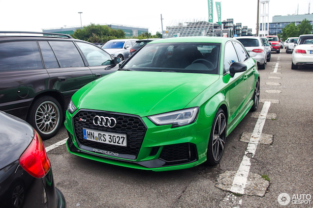 Eerste Audi RS3 Sedan is een feit