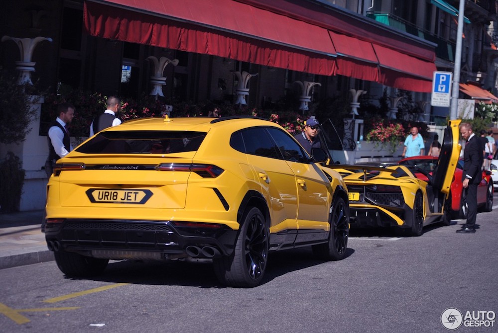 Gespot: Lamborghini-combo in Genève