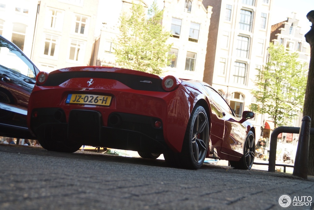 Spot van de dag: Ferrari 458 Speciale A!