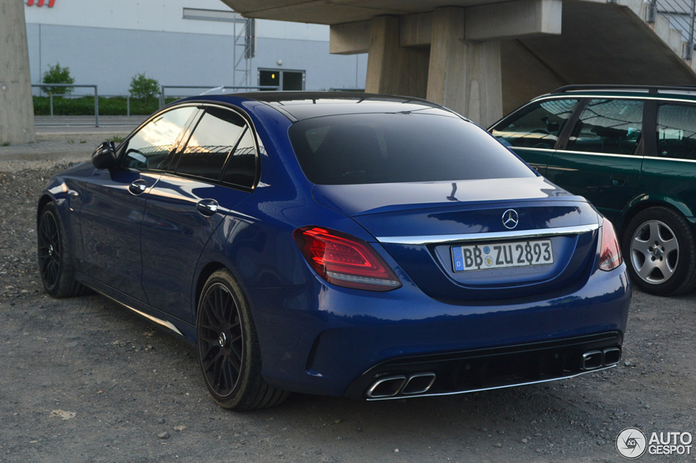 新鲜入镜：改版马赛地 AMG C 63 S