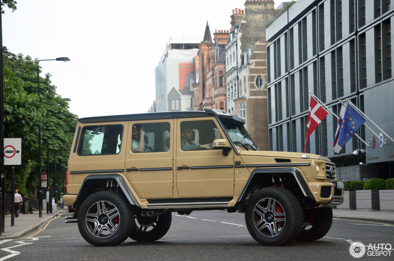 公路坦克：马赛地 G 500 4x4²