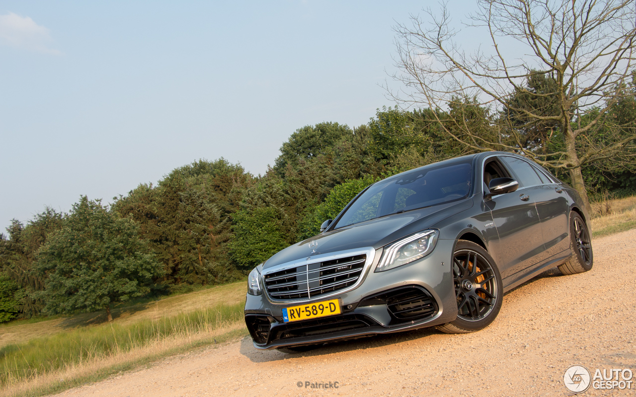 Mercedes-AMG S 63 staat er prachtig bij