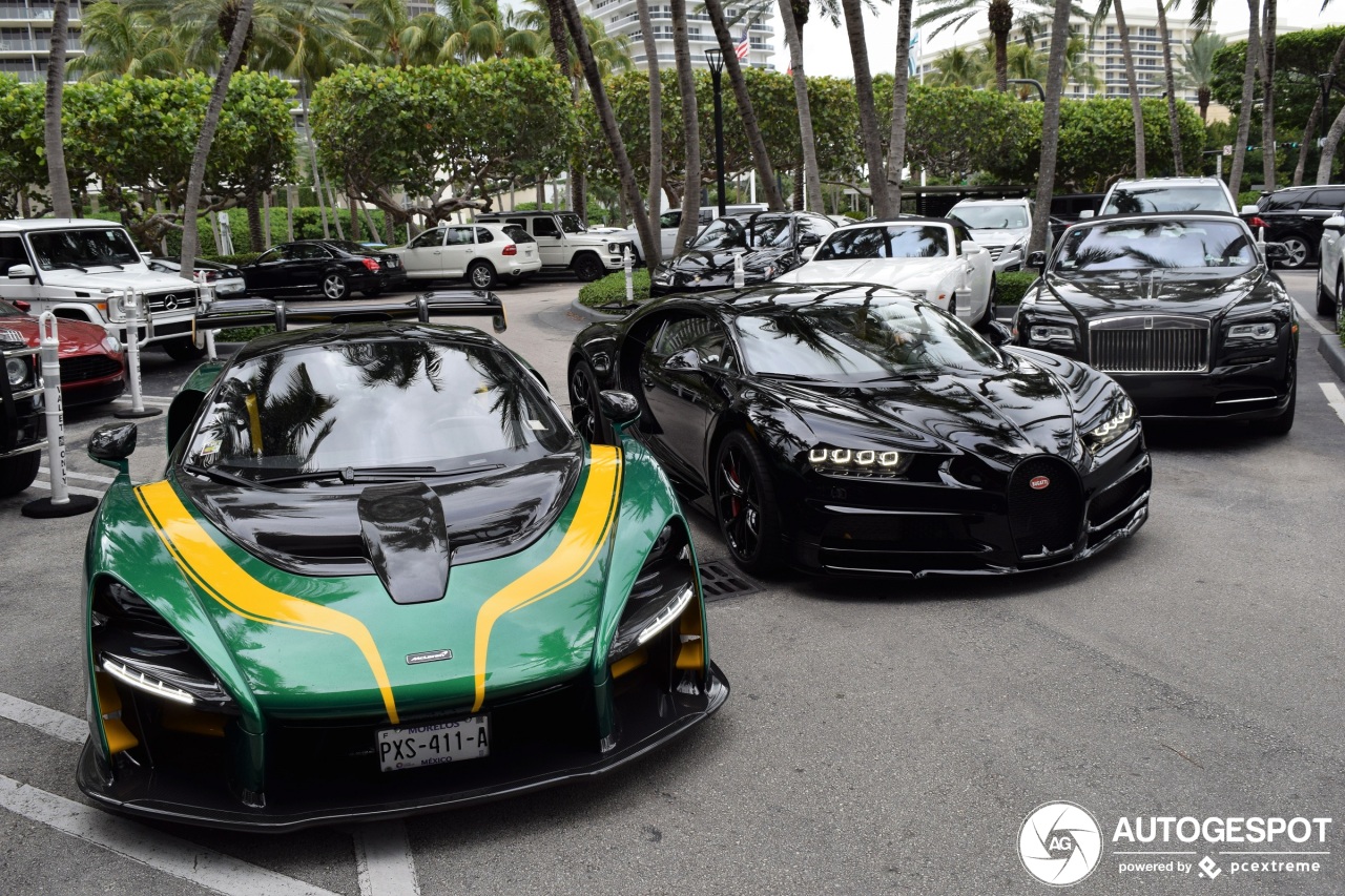 McLaren Senna, Bugatti Chiron en Pagani Huayra bezoeken Florida