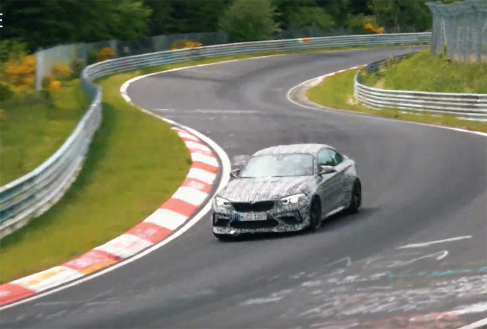 BMW M2 CS wordt tot het uiterste gedreven op de Nürburgring