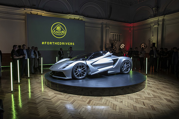 Lotus has unveiled the Evija