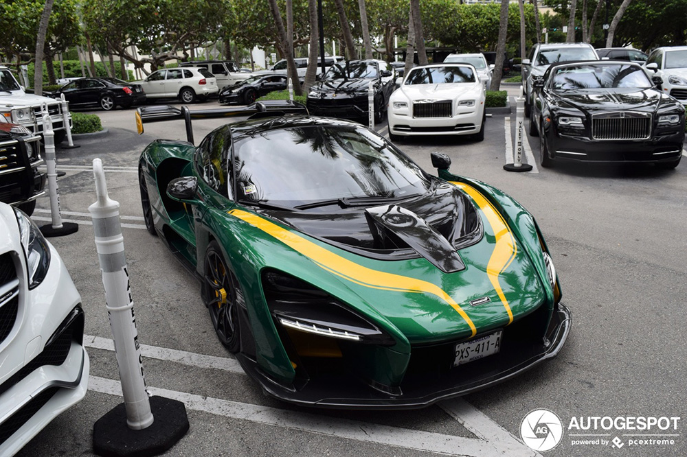 McLaren Senna in bovengemiddeld gezelschap