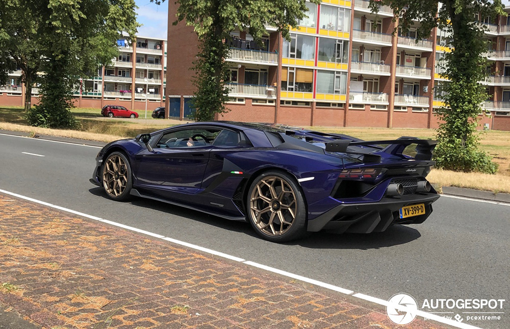 Spot van de dag: Lamborghini Aventador SVJ