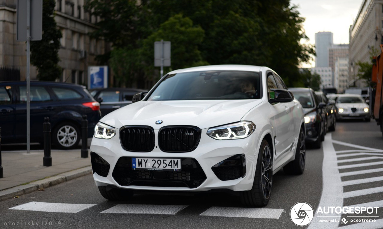 Primeur gespot: BMW X4 M Competition