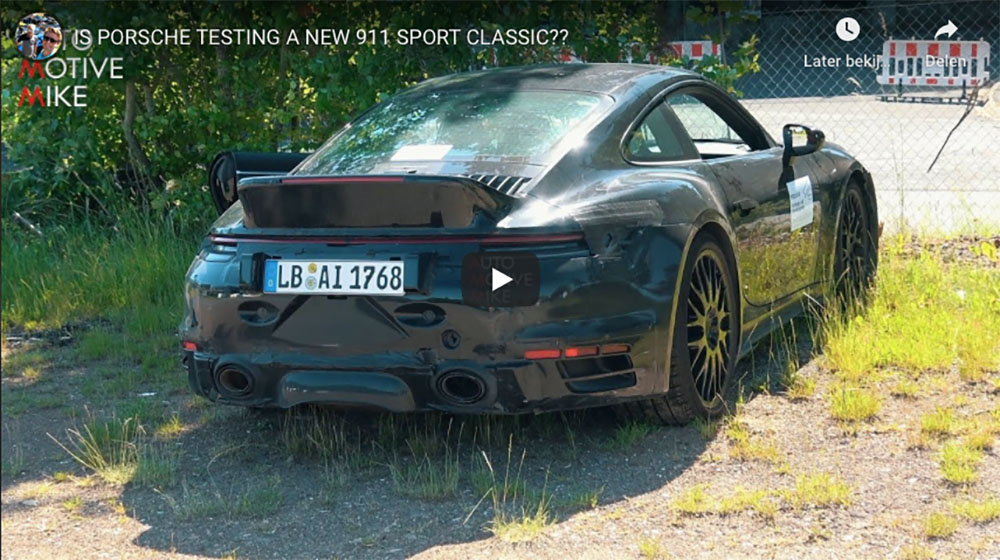 Spyvideo: wat is Porsche van plan met deze 992?