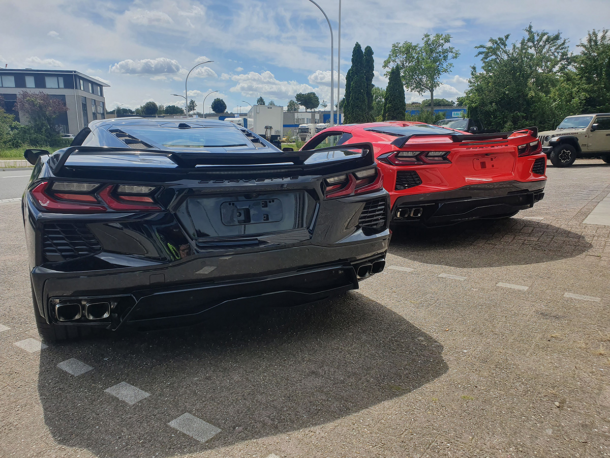 Eerste Corvette C8's gearriveerd in Nederland?