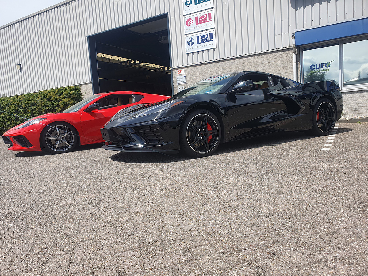 Eerste Corvette C8's gearriveerd in Nederland?