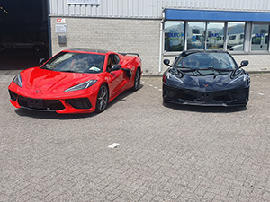 Eerste Corvette C8's gearriveerd in Nederland?