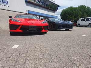 Eerste Corvette C8's gearriveerd in Nederland?