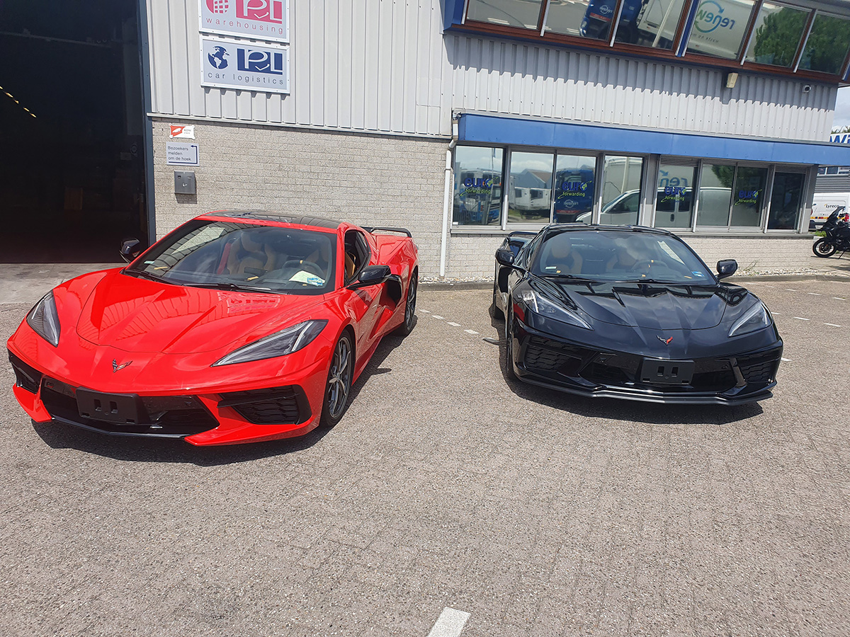 Eerste Corvette C8's gearriveerd in Nederland?