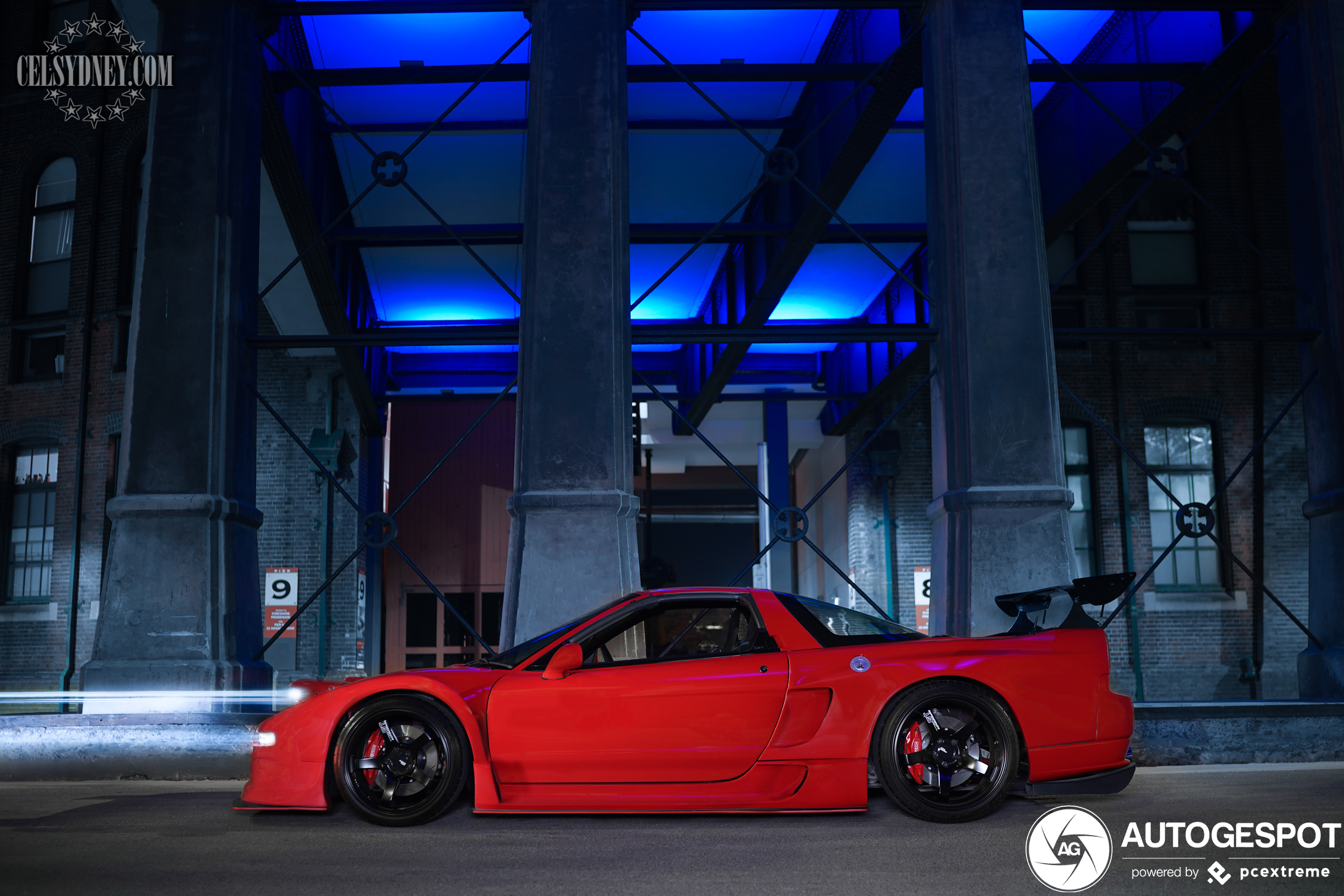 Honda NSX is de ster van de nacht