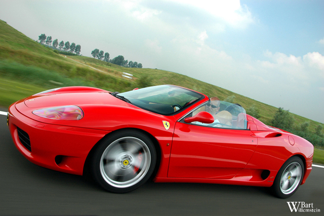 Fotoshoot: Ferrari 360 Spider