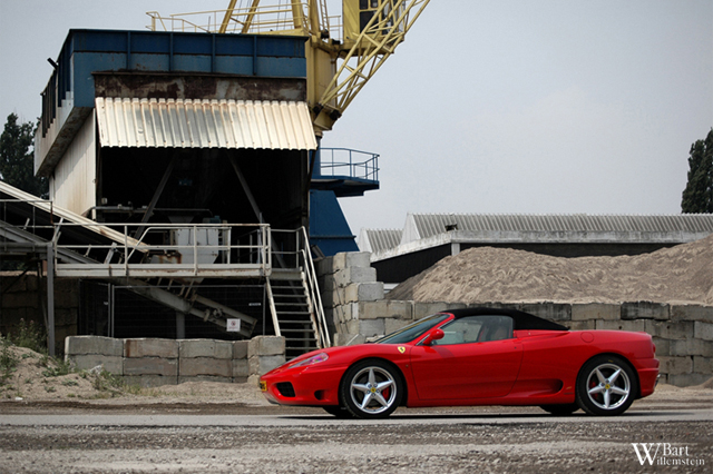 Fotoshoot: Ferrari 360 Spider