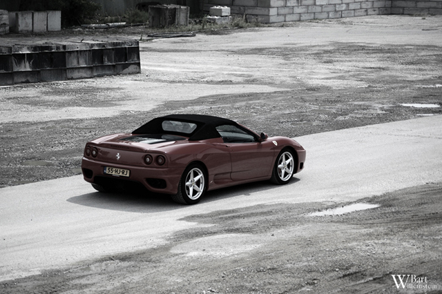 Fotoshoot: Ferrari 360 Spider