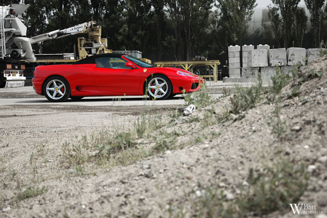 Fotoshoot: Ferrari 360 Spider