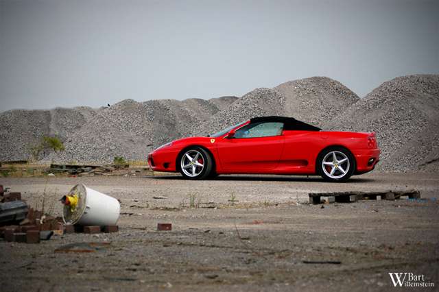 Fotoshoot: Ferrari 360 Spider