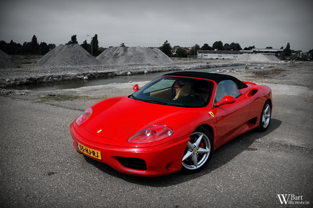 Fotoshoot: Ferrari 360 Spider