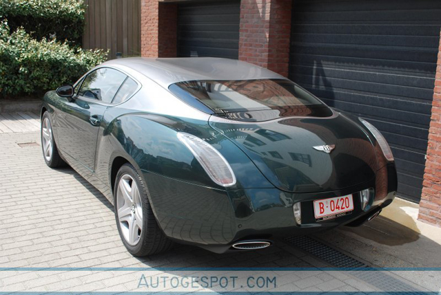 Primeur: Bentley Continental GTZ