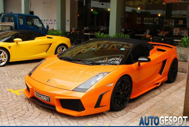 Spot van de dag: Lamborghini Gallardo Spyder Premier 4509 Limited