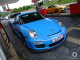 Gespot: Porsche 997 GT3 RS in Mexican Blue