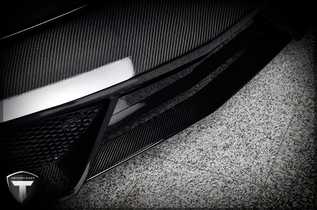 Gewoon lekker: carbon fiber voorbumper voor de Lamborghini Gallardo LP560-4