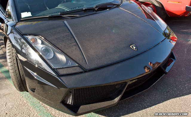 Gewoon lekker: carbon fiber voorbumper voor de Lamborghini Gallardo LP560-4