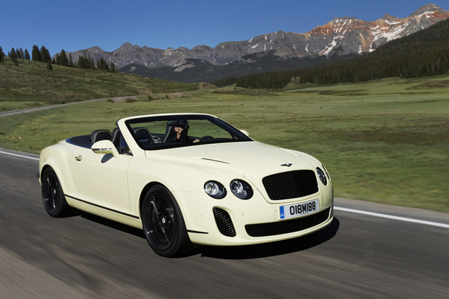 Bentley toont nieuwe foto's Continental Supersport Convertible