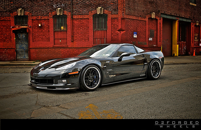Hip schoeisel van D2Forged voor Corvette ZR1