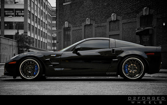 Hip schoeisel van D2Forged voor Corvette ZR1