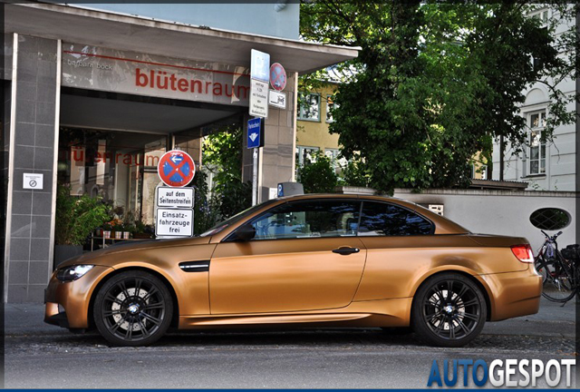 Strange sighting: BMW M3 Cabriolet 