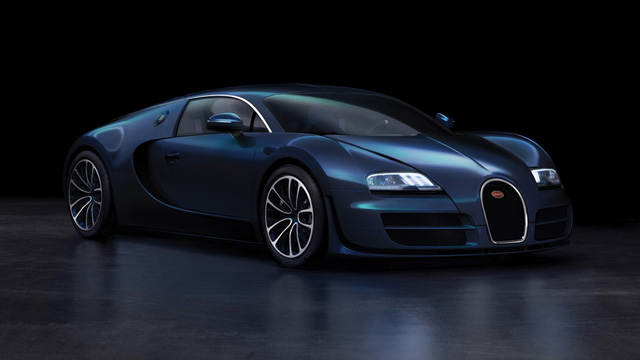 Extravagant: de Bugatti Veyron 16.4 Super Sport Blue Carbon