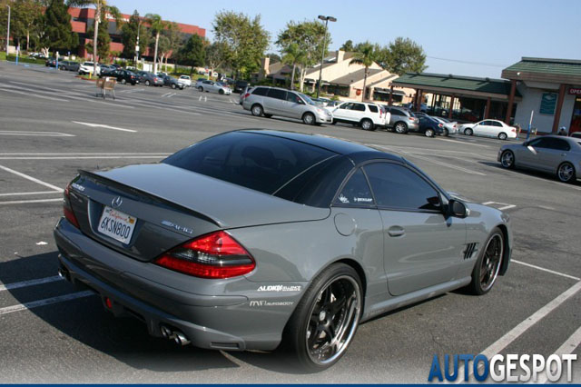 Gespot: Mercedes-Benz SL aangepakt door Brabus
