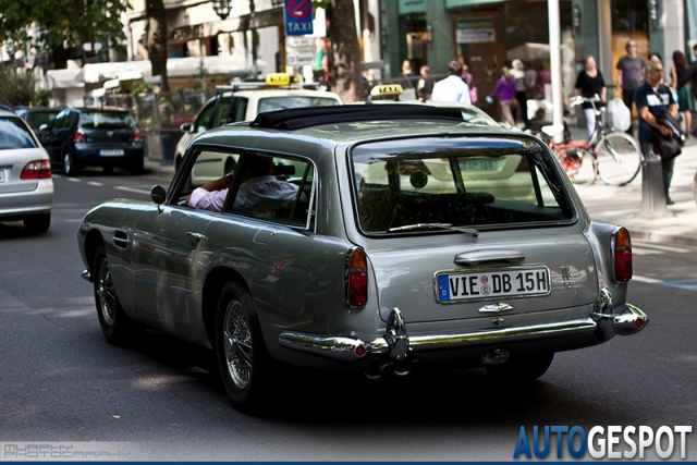 Klassieker gespot: Aston Martin DB5 Shooting Brake