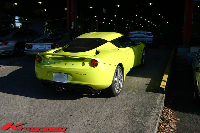 Lotus Evora nu ook te krijgen met Kreissieg uitlaatsysteem